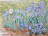 Iris after Vincent van Gogh(2023)