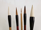 Basic Five(5) Chinese Painting Brushes for CBP