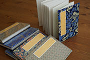 Accordion Book with Fabric Cover #11