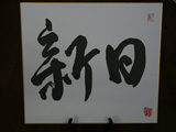 Victoria's Calligraphy on Shikishi Board(including digital)