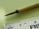 Small Weasel Hair Stiff Brush