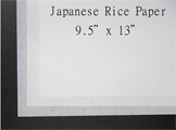 Japanese Rice Paper for Sumi-e or Calligraphy White 120