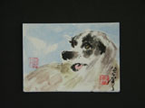 ACEO-A0015 Don't Stare in My Eyes
