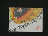 ACEO-V0019 Tree Ripen Papaya