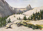 The Half Dome Rock at Yosemite