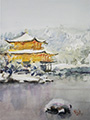 Golden Pavilion (Kinkaku-ji) in the Snow