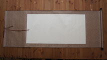 Blank Hanging Silk Scroll LG-004
