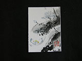 ACEO-F0507 Vertical Lotus Composition E