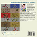 Artful Orchids 2024 Calendar by Victoria Li (Thank-you Gift)
