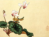 Recording of Cyclamen Gongbi Painting Workshop DOWNLOAD