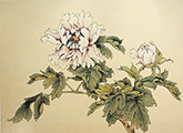 Recording of Peonies Gongbi Chinese Brush Painting Workshop