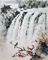 Waterfall with Birds(2021)