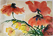 Garden Flowers after Emil Nolde(2022)  #1