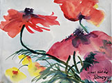 Garden Flowers after Emil Nolde(2022)  #5