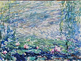 Watercolor Study of Claude Monet's Water Lily Pond(10x14)