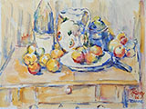 Still Life with Apples after Paul Cezanne