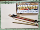 Gongbi Painting Supplies Kit for Victoria's Monthly Gongbi Painting Workshop