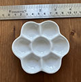 Mini 7-Well Porcelain Mixing Palette