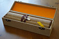 Blank Hand Scroll with Silk Brocade Box(8.5x120)