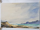 Gift Painting 126 Hand-painted Seascape 6x9 Card #2