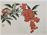 Heavenly Bamboo (nandina) Gongbi Class with Victoria 0217