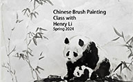 Chinese Brush Painting Class with Henry Li Spring 2024(Zoom/Recording)