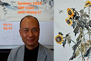 Chinese Brush Painting Class with Henry Li Summer 2024(Recording)